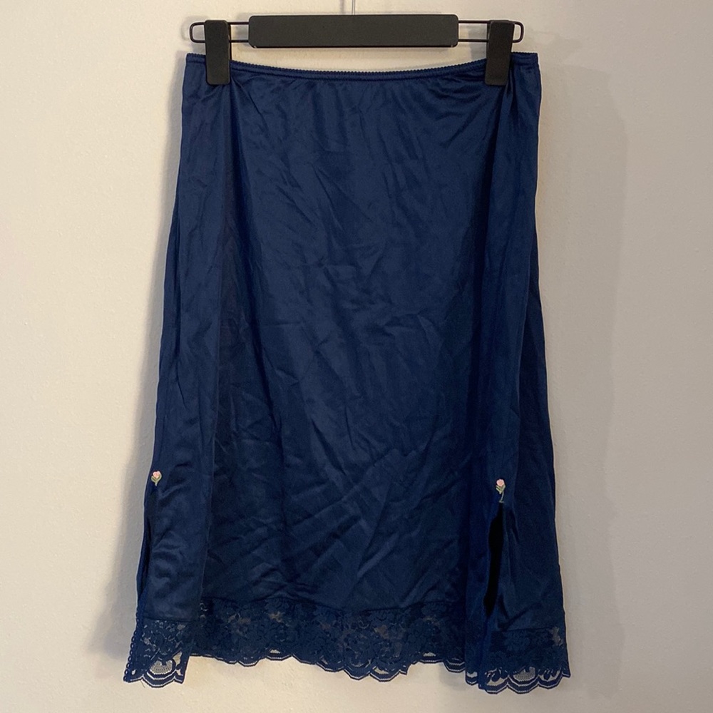 Slip Skirt- Navy